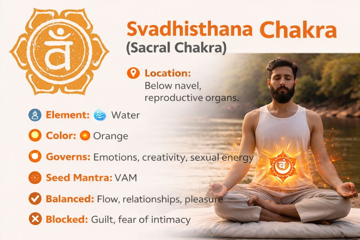 Characteristics of the Sacral Chakra
